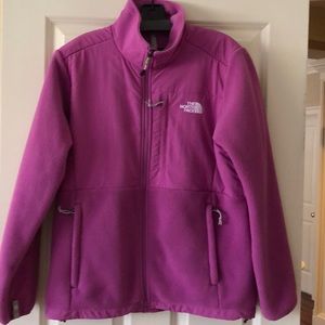 North Face full zip Polartec jacket